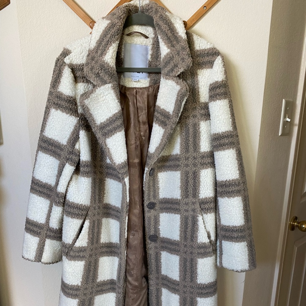 NVLT full length Sherpa winter coat